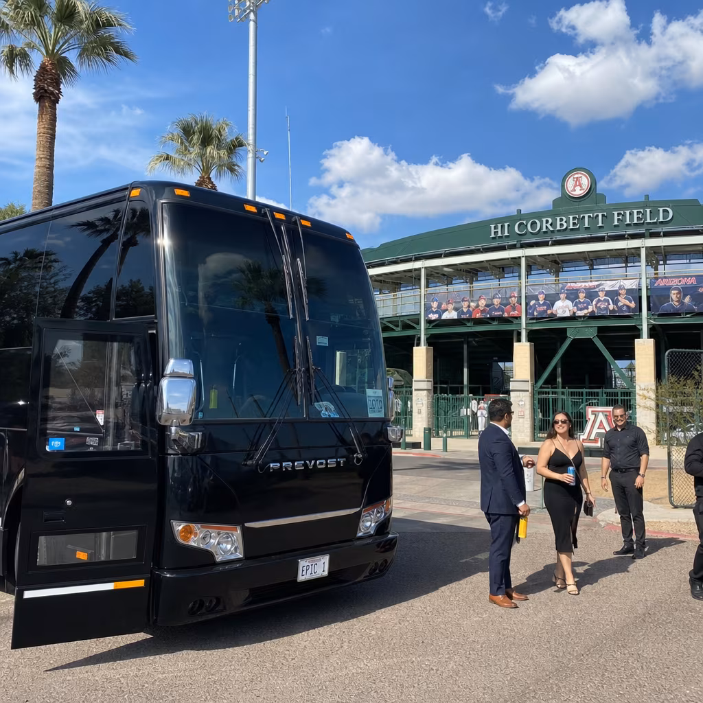 Rent a Bus to Hi Corbett Field