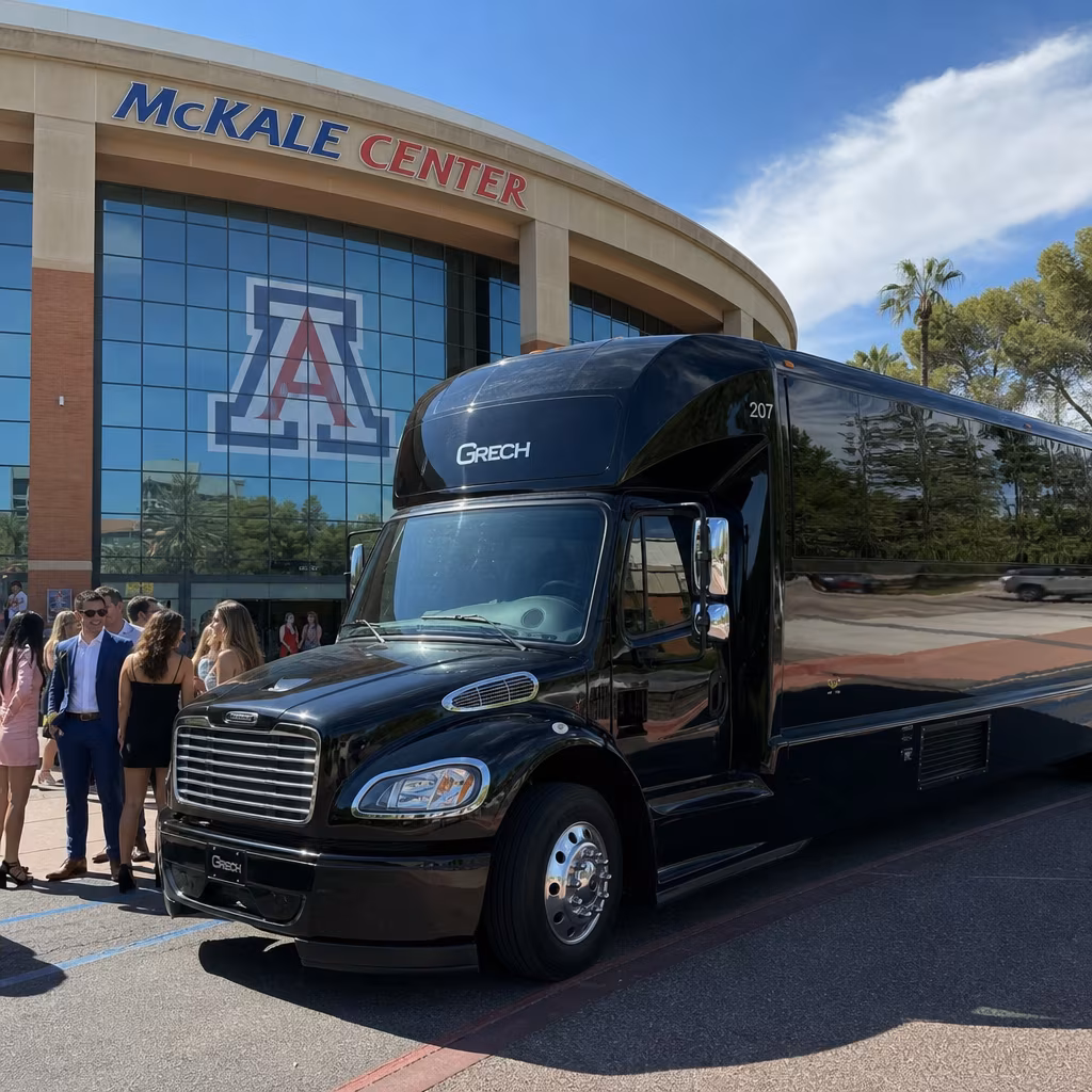 Rent a Bus to McKale Center at ALKEME Arena