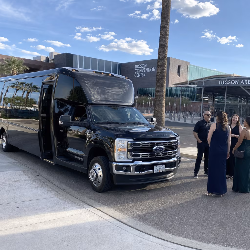 Rent a Bus to Tucson Convention Center & Tucson Arena