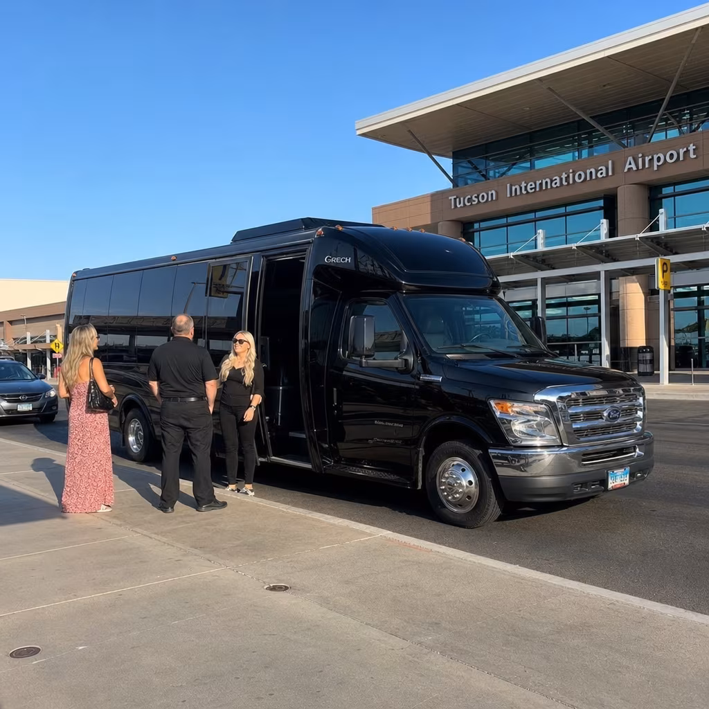 Rent a Bus to Tucson International Airport