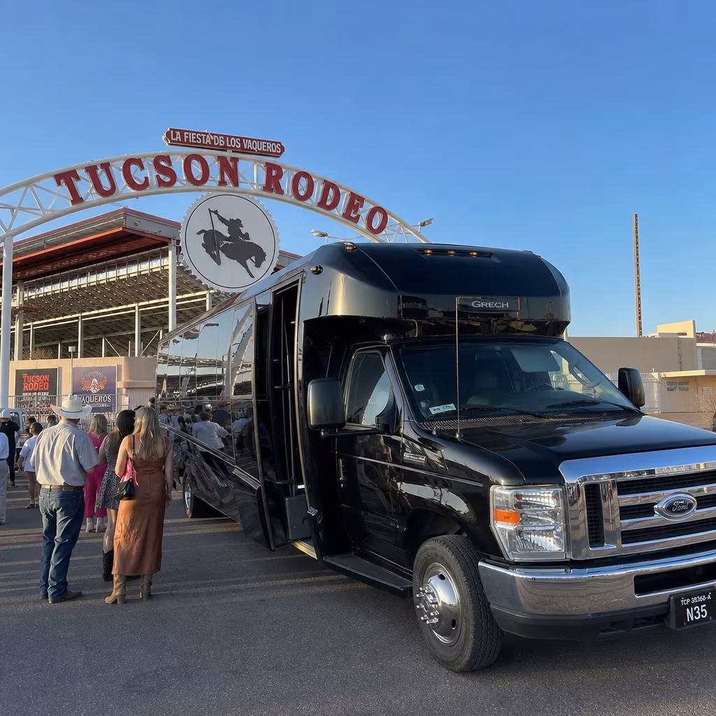 Rent a Bus to Tucson Rodeo