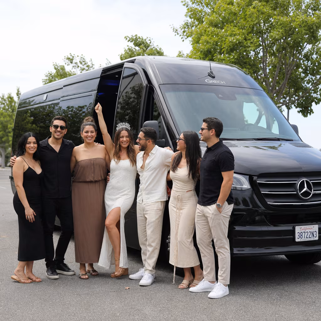 Birthday party bus