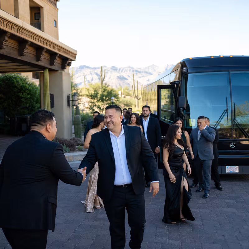 Private event transportation