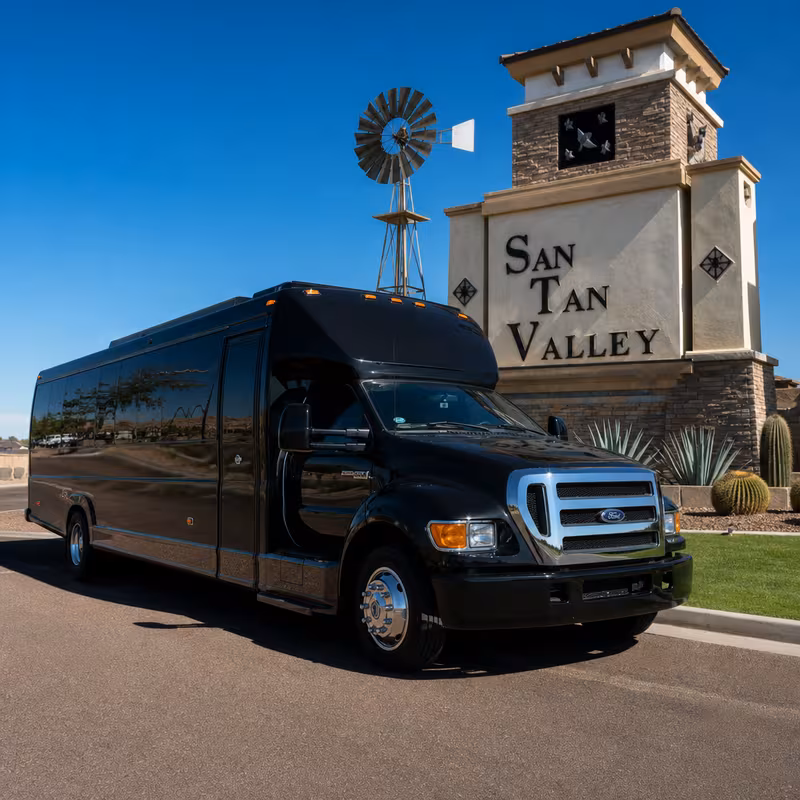 San Tan Valley Party Bus Rental
