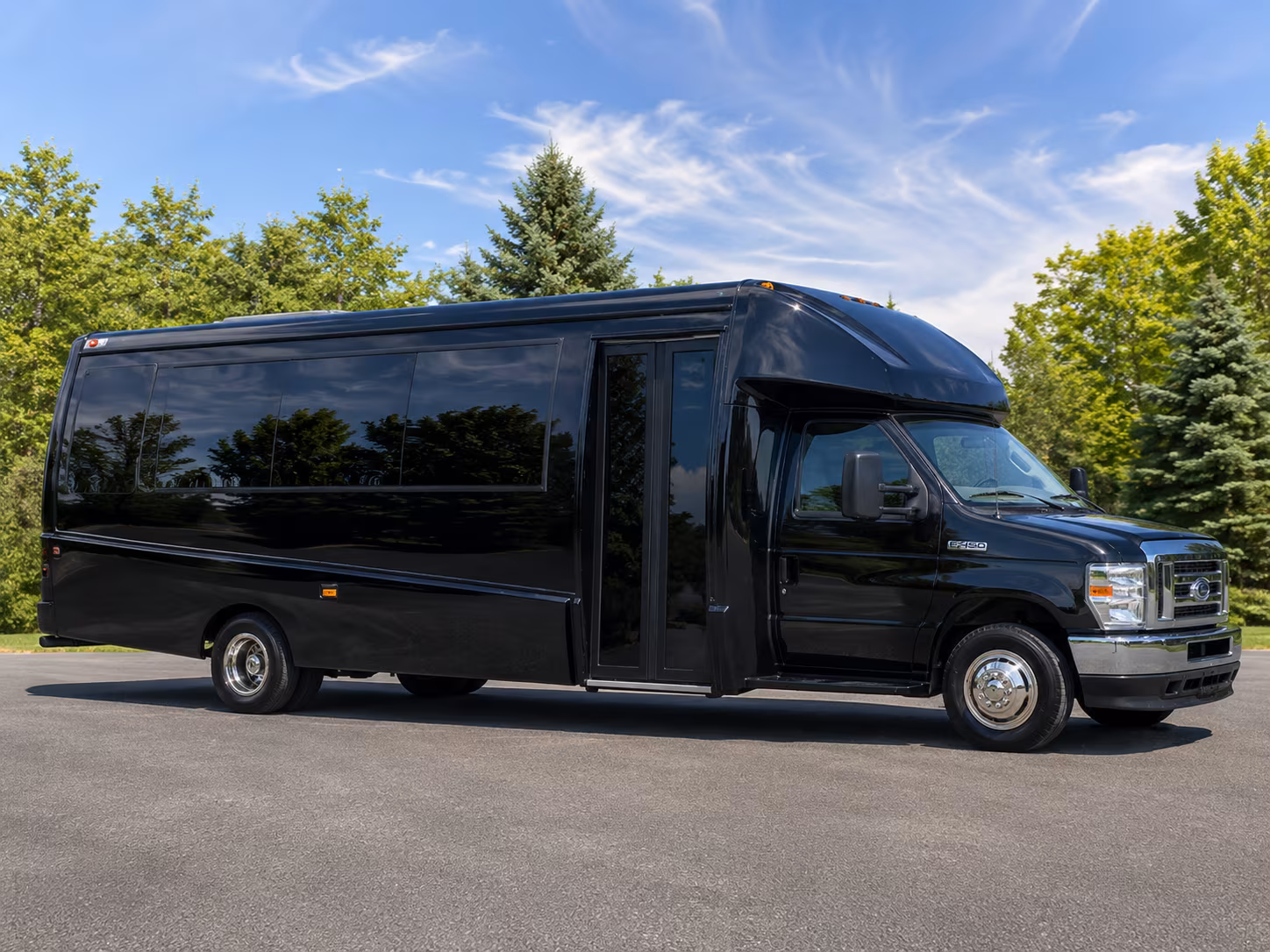 Tucson Airport Shuttle & Transportation party bus exterior