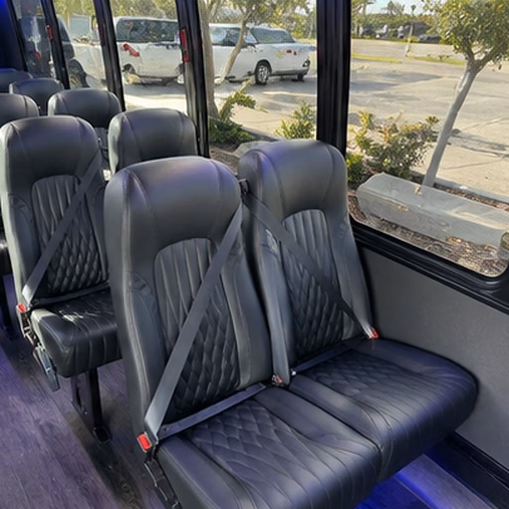 Tucson Airport Shuttle & Transportation onboard seating