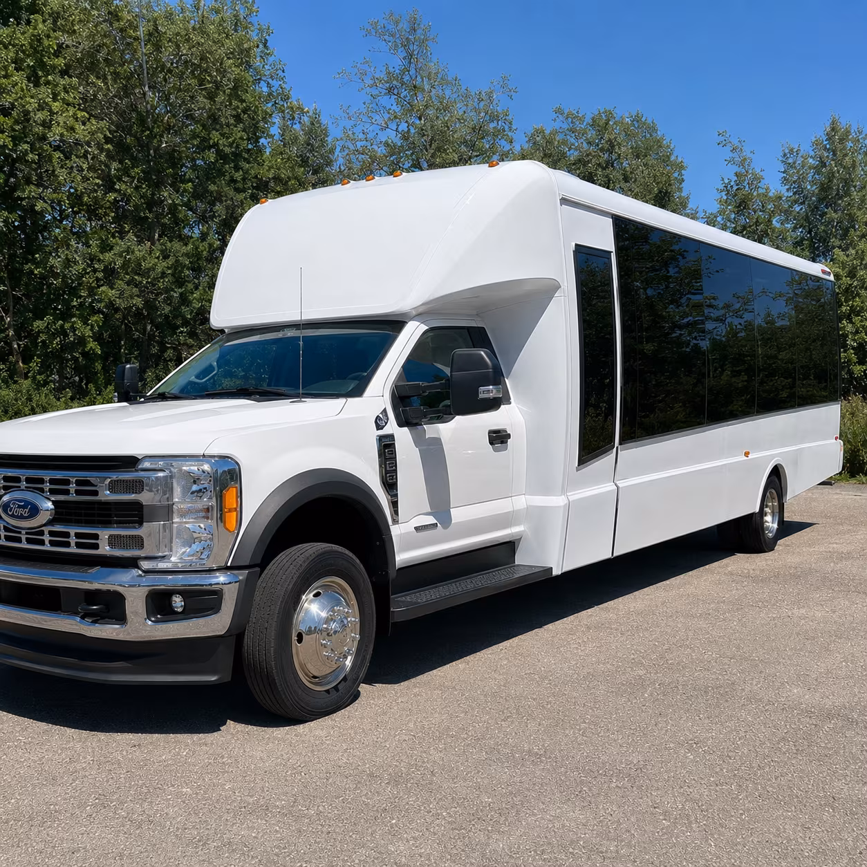 Tucson Corporate Transportation party bus exterior