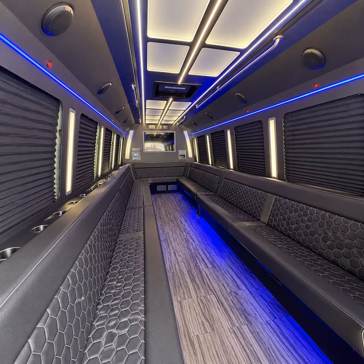 Tucson Private Event Transportation party bus exterior