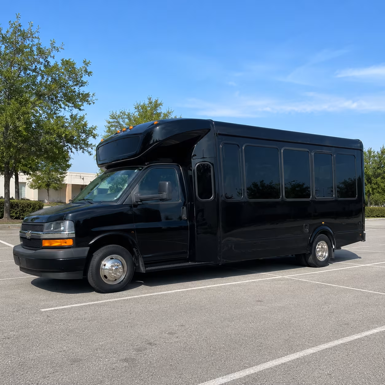 Tucson Private Event Transportation party bus exterior