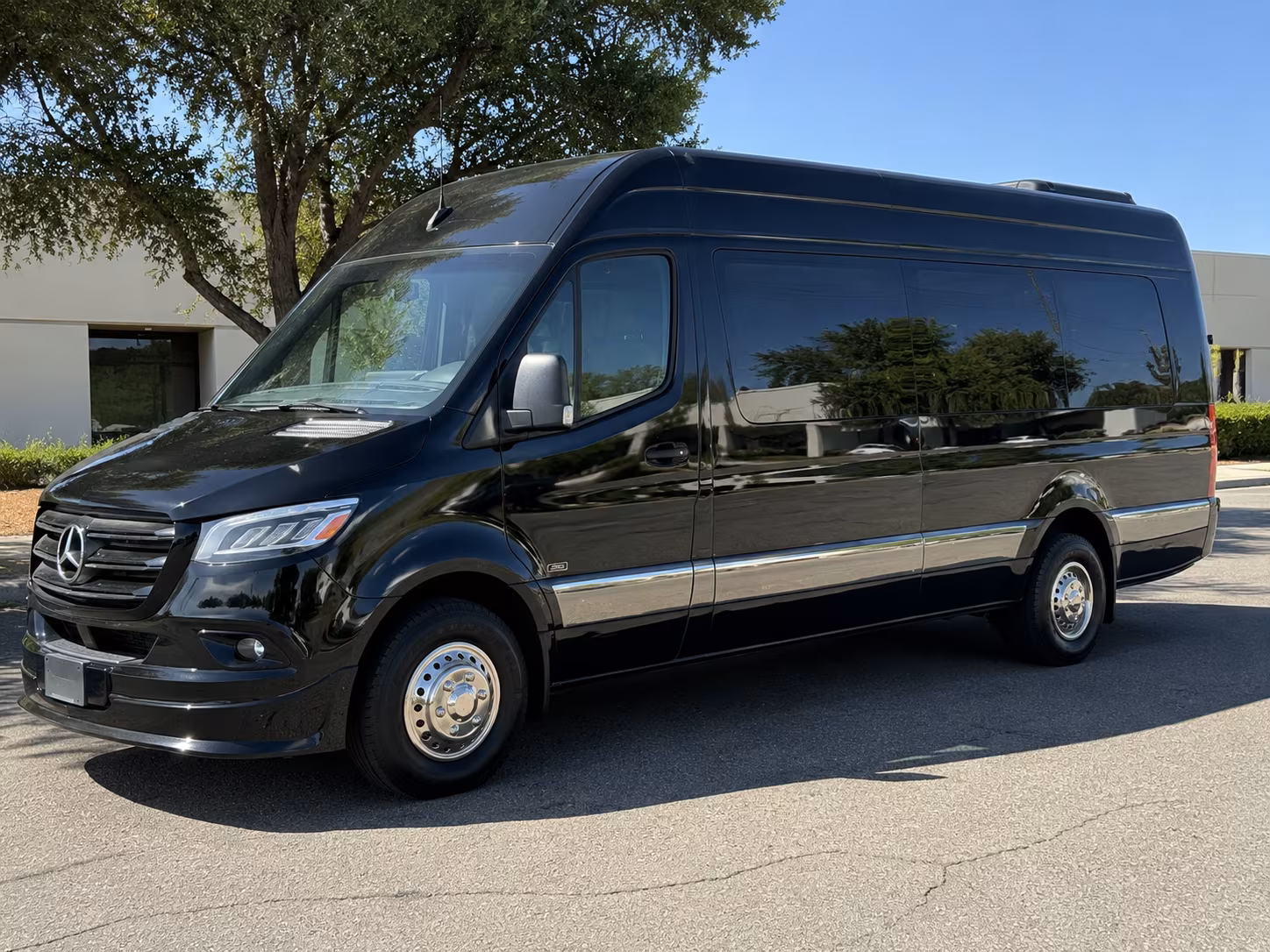 Tucson School Event Transportation party bus exterior