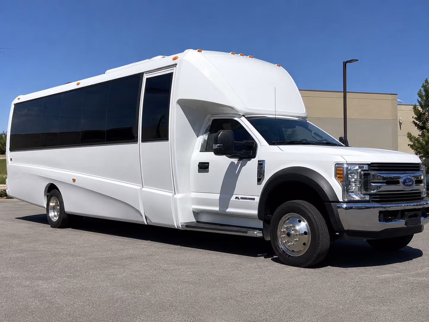 Tucson School Event Transportation party bus exterior