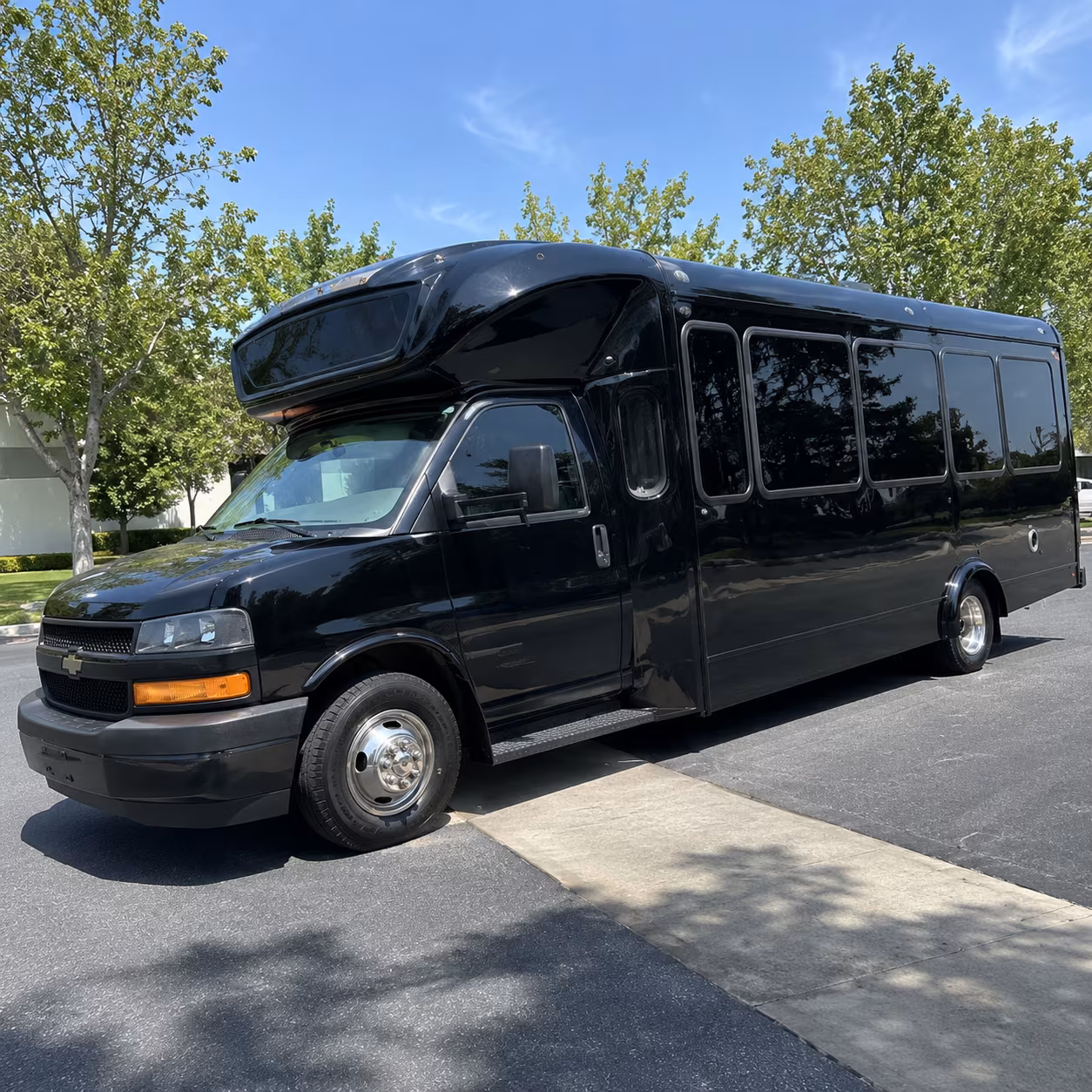 Tucson Sporting Event Transportation party bus exterior