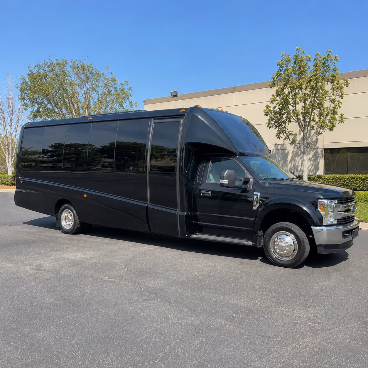 Tucson Sporting Event Transportation party bus exterior