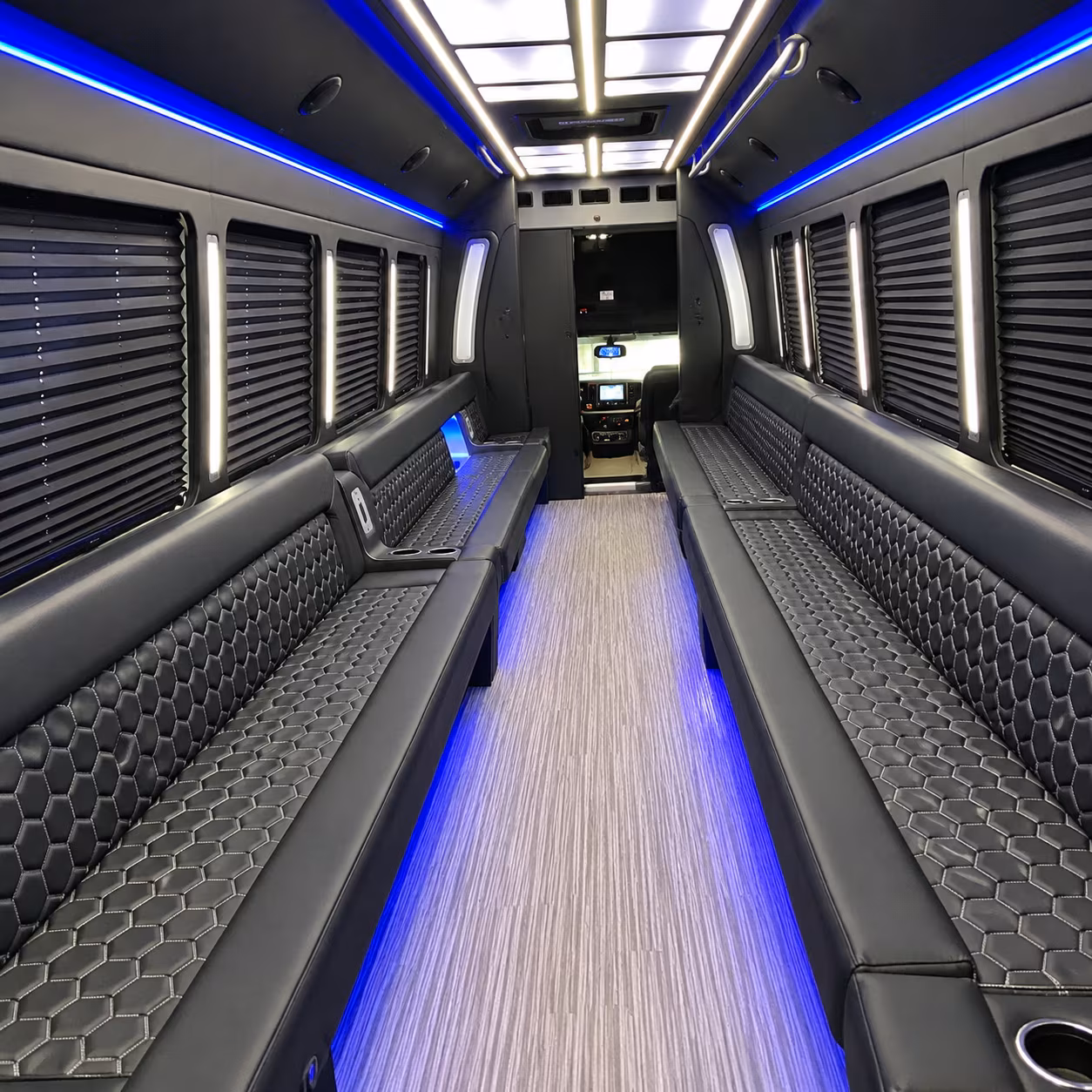 Tucson Wedding Transportation party bus exterior