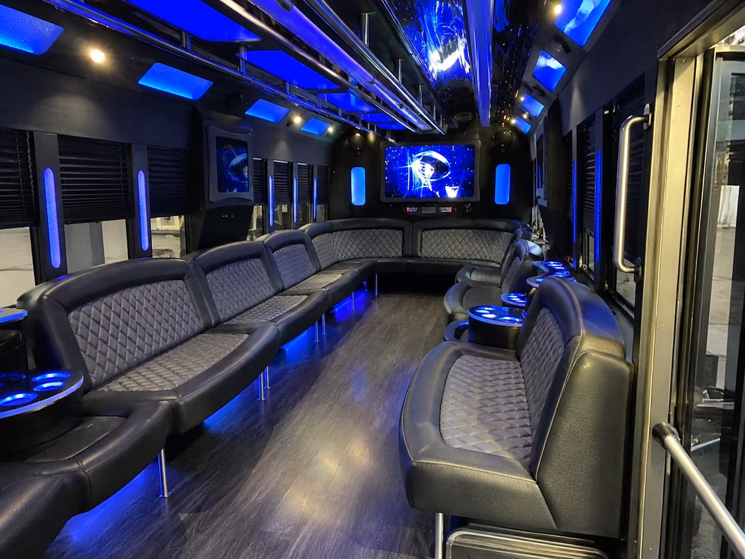 Tucson Wedding Transportation party bus exterior